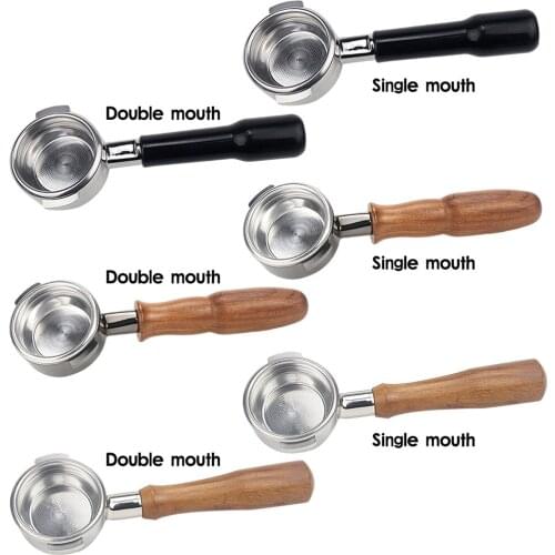 58mm Spouted Portafilter for E61 Coffee Maker, Stainless Steel