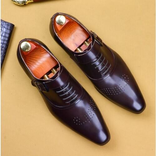 Men Casual Shoes Leather Summer Breathable Holes Luxurious Brand Flat Shoes for Men Drop Shipping Big Size 38- 46