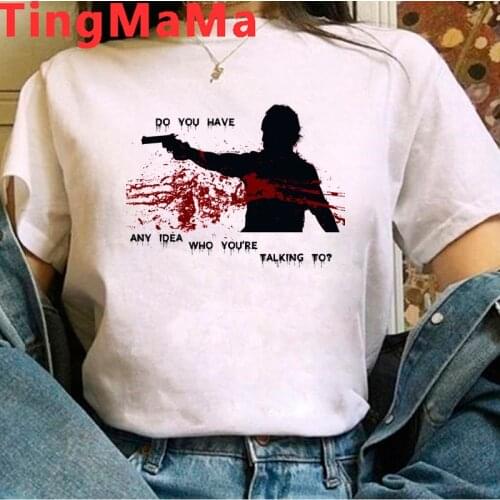 The Walking Dead Negan tshirt male couple clothes couple tumblr ulzzang graphic tees tshirt t shirt aesthetic