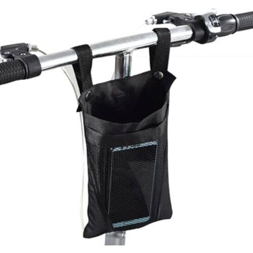 Bike Basket Scooters Storage Bag Multi-Purpose Detachable Waterproof Front Basket Mtb Road Bikes Scooters Accessories 25*16.5cm