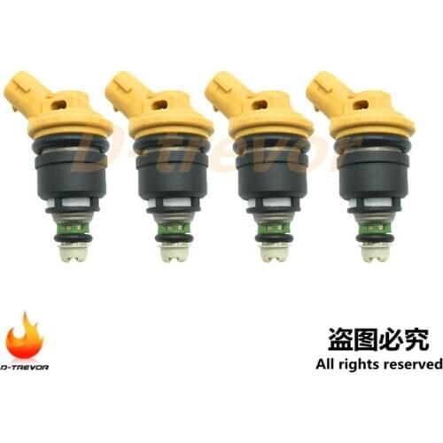 4Pcs 16600-AA170 Fuel Injectors For Nissan Skyline R33 GTS-T RB25DE RB25DET 2.5L 300 ZX 3.0L