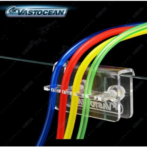 Vastocean Burette stand Acrylic clip Water pipe hose Fixed tube rack Fish tank supplies Aquarium pipe rack