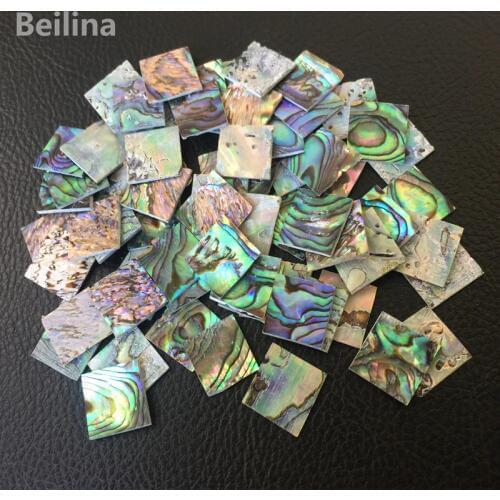 1lot(10pcs)13mm/13mm New Zealand Abalone Shell Sheet For Musical Instrument Accessories And Home Crafts Decoration Materials