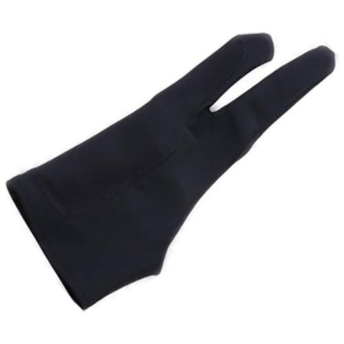 2pcs Two Finger Artist Anti-touch Glove for Drawing Tablet