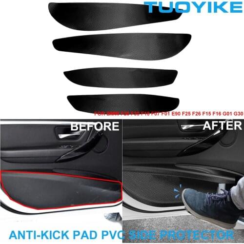 Car Styling Door Anti-Kick Pad PVC Side Edge Film Protector Stickers For BMW E90 F30 F10 F20 F25 F26 F15 F16 E70 E84 X1 X3 X5 X6