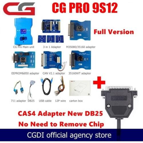 2020 CGDI CG Pro 9S12 Freescale For BMW OBD2 Programmer New Generation of CG100 Auto Key Programming Scanner standard version
