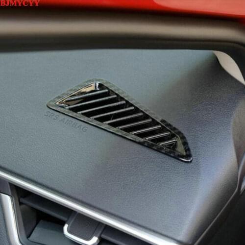 BJMYCYY 2PCS/SET ABS decorative frame of air conditioner outlet of automobile dashboard for Toyota corolla E210 2019 2020