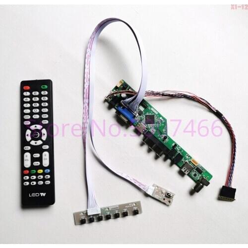 For N156HGE-L11/L21/LA1/LB1/LG1 1920*1080 TV display controller drive card WLED LVDS 40Pin laptop panel VGA USB AV RF Kit