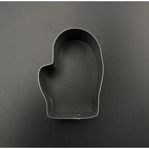 Gloves Shaped Stainless Steel Biscuit Cookie Cutters DIY Stainless Steel Cake Mold Kitchen Bakeware Tool Baking Mold