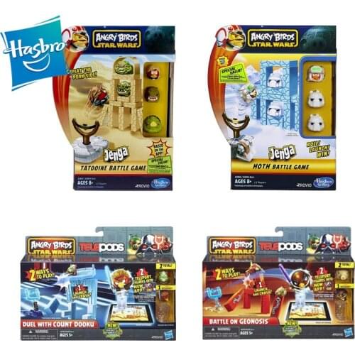 Hasbro Angry Birds MEET RED CHUCK BOMB MATILDA LEONARD Transformers Star WarsTelepods Catapult Desktop Game DESTROYER Kids Gift