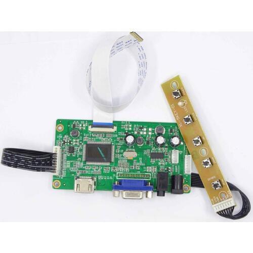 HDMI VGA LCD EDP LED Controller Board DIY for HB140FH1-401/HB140FH1-301 1920X1080 Panel monitor cable kit