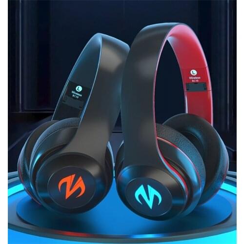 Gaming Headset PC Surround Sound with Microphone for Computer Laptop Bluetooth Wireless Headsets bluetooth headset noise canceli