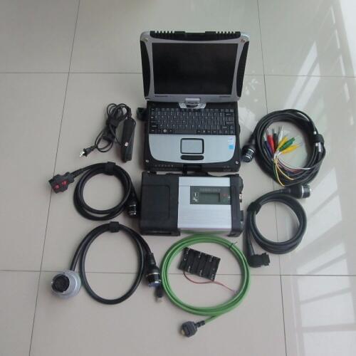 New arrival Diagnostic tool MB STAR C5 SD CONNECT latest 2020.12 software 320gb hdd with CF-19 toughbook laptop 3g ram run fast