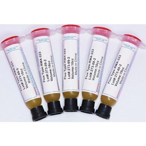 1PCS BGA SMD Soldering Paste Flux Grease Volume 10cc RMA-223