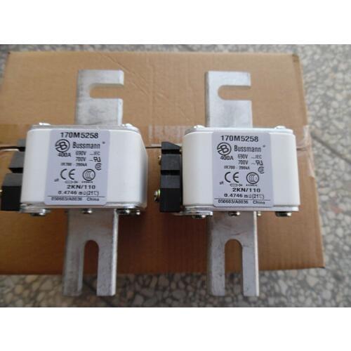 Fuses: 170M5261 550A 690V / 170M5262 630A / 170M5263 700A 690V aR