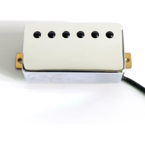 Sell Free Shipping High output Chrome cover humbucker lp guitar pickup with screw and blade pole piece