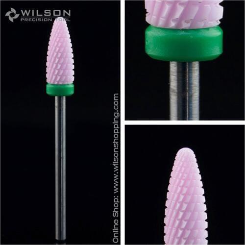 Pink Ceramic Pedicure Drill Bit - Remove Foot Calluses Bit - Coarse(612051)