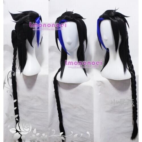 Shieda Kayn The Shadow Reaper Rhaast Cosplay hairwear with cap