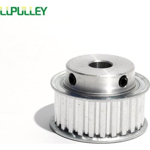 LUPULLEY XL 25T Timing Pulley With Bore Size 8/10/14/15/19mm Synchronous Aluminum Alloy Pulley With 16mm Belt Width For CNC
