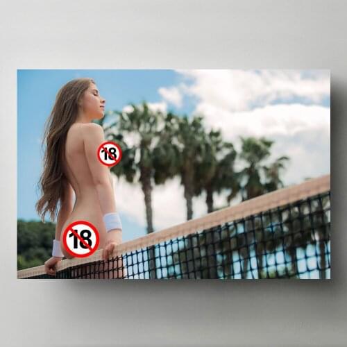 Modern Wall Art Posters Beauty Athletic Girls Sexy Woman Adult Pictures Print Canvas Paintings for Living Room Decor