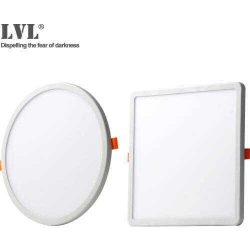 LED Downlight Ultra thin Round Square Recessed Lamp 6W 8W 15W 20W 220V Indoor Bathroom Ceiling LED Spot Light