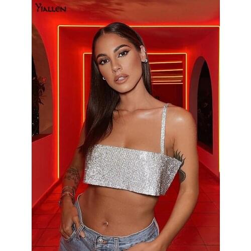 Женские укороченные майки Yiallen China At AliExpress