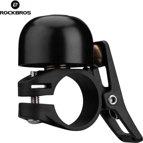 Rockbros Bicycle Bell Ordinary Classical Handlebar Bell Ring Cycling Bike Bike Bell Sound MTB Road Bike Horn Bicycle Accessories