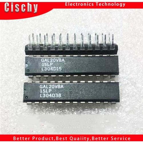 1pcs/lot GAL20V8A-15LP GAL20V8A-25LP GAL20V8A GAL20V8 DIP20
