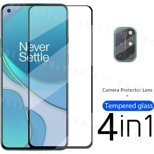 2.5D Screen Protector For OnePlus 8T Glass For OnePlus 8T 7T Nord N10 N100 Tempered Glass Protective Phone Film For OnePlus 8T