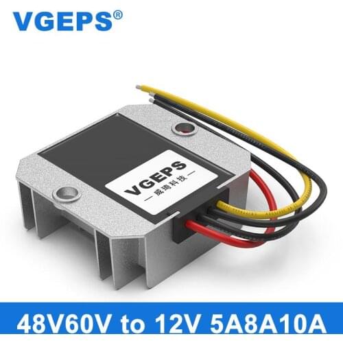 36V48V60V to 12V DC step-down power module 20~75V to 12V automotive stabilized and waterproof converter