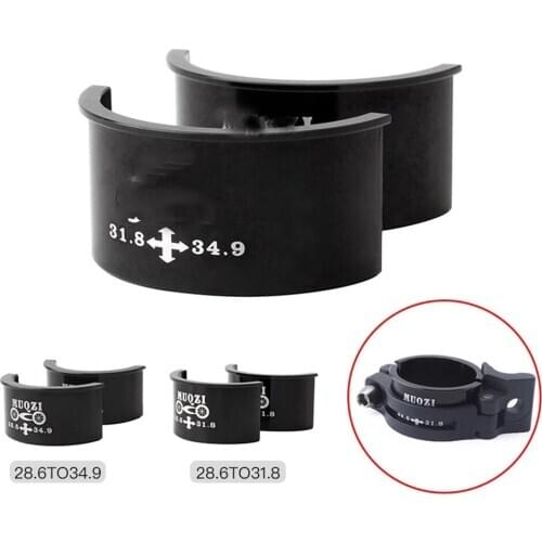 MTB Bicycle Accessories Cycling Parts 28.6 31.8 34.9mm Reducing Spacer Bike Front Derailleur Gear Clamp Adapter Conversion Shim