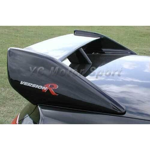 Car Accessories Full Carbon Fiber Rear Spoiler Fit For 1995-2000 FTO Version-R Style Rear Trunk Spoiler Car-styling