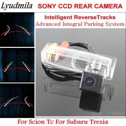 Intelligentized Dynamic Trajectory Reverse Camera FOR Scion Tc For Subaru Trezia CCD Night Vision Car Parking Rear View Camera