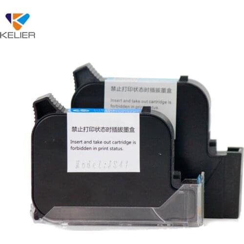 KELIER QuickDry Tij2.5 Solvent Black White Yellow Invisible Ink Cartridges For Tij Thermal Inkjet Printing Machine 2589K