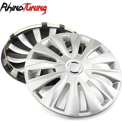 1 Piece 394mm 14" Wheel Center Cap R14 Rim Center Cover Universal Hub Cap With 12 Wheel Spoke Auto Styling Rims Car Accessorie