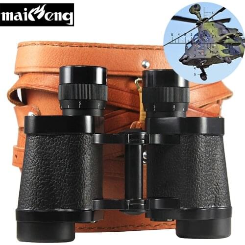 Powerful Military Binoculars 8X30 HD Telescope High Quality Long Range binocular with Leather Bag for Hunting Lll Night Vision