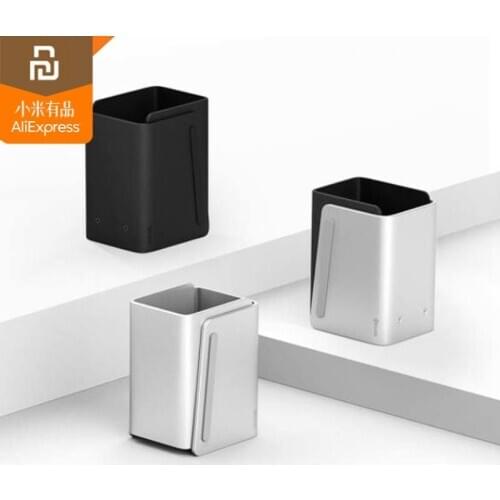 Original youpin aluminum pen holder desktop storage splicing design pen holder for office conference smart