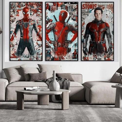 Marvel Avengers Diamond Painting Disney Diamond Embroidery 5D Diy Mosaic Cross Stitch Kits Home Decor Graffiti Art