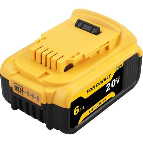 20V 6.0Ah DCB200 Li-ion Battery Replacement for DeWalt MAX XR DCB205 DCB201 DCB203 power tool DCD DCF DCG DCS Series