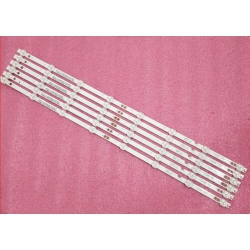 LED Backlight 8 Lamp strip For Amoi LE-8822A TCL-328 light strip SJ.HZ.D3200801-2835BS-M