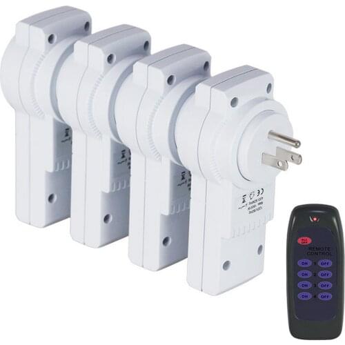 Home Wireless Smart Power Socket Wall Socket European and American Adapter Remote Control Plug with Memory Function 433MHZ