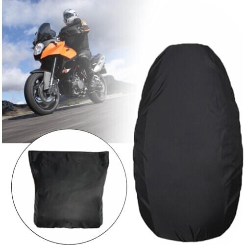 Waterproof Black Scooter Seat Cover UV Sun Shade Rain Snow Ice Dust Droppings Protection ATV Dirt Bike Motorcycle Accessories