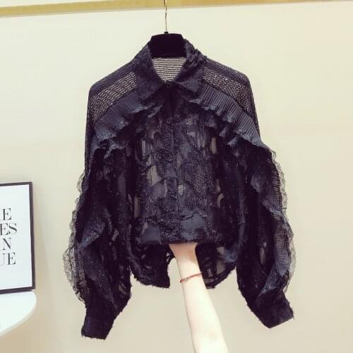 YUANYUANJYCO Lace Blouses
