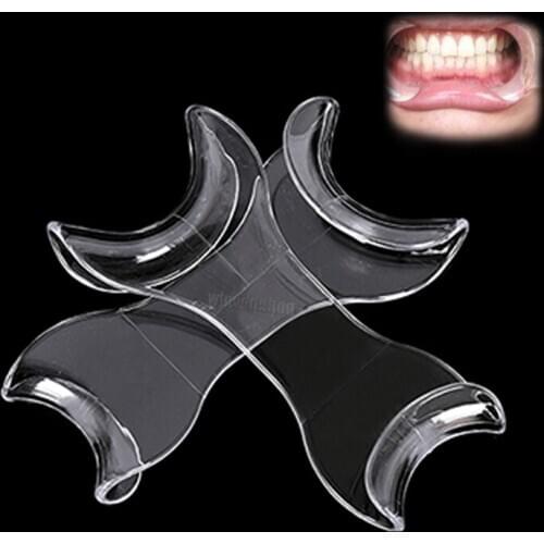 10PCS Dental Tool Intraoral Cheek Lip Retractor Opener Double Head Orthodontic Teeth Mouth Opener Autoclavable