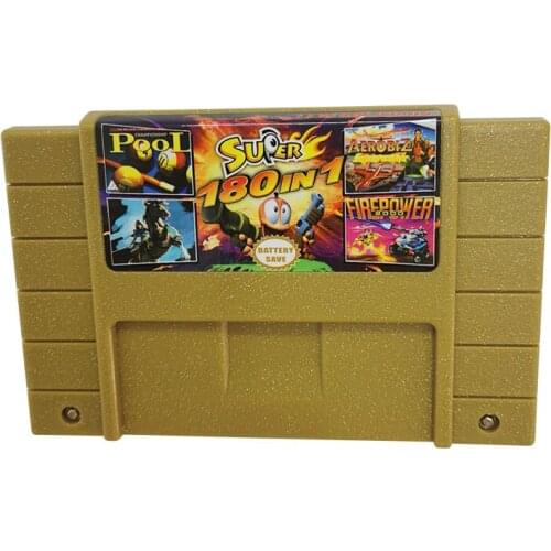 16 Bit English Language Battery Save Video Game Cartridge USA