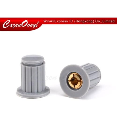 5pcs/lot Grey knob button cap is suitable for high quality WXD3-13-2W - turn around special potentiometer knob KYP16-16-4
