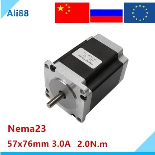 57 Stepper Motor 57HS7630 4-lead stepping motor 1.8N.m nema 23 for CNC Laser Router
