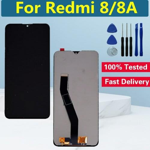 6.22" Original For Xiaomi Redmi 8 LCD Display Touch Screen Digitizer Assembly For Xiaomi Redmi 8A LCD Screen Frame Replacement