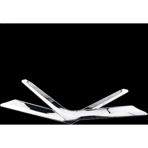 Car ABS Chrome Front Grille Decoration Cover Trim Stickers for Nissan X-trail X Trail Xtrail Rogue T32 2014 2015 2016