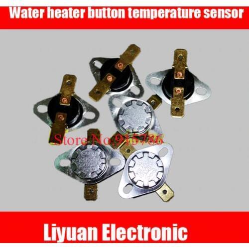 Water heater button temperature sensor / 55 ~ 165C temperature button thermostat switch for drinking fountains / Electric oven